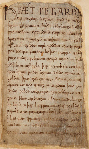 The Nowell Codex – Beowulf