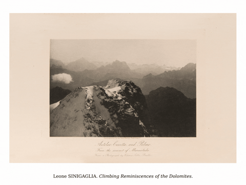 Climbing Reminiscences of the Dolomites | Shapero Rare Books