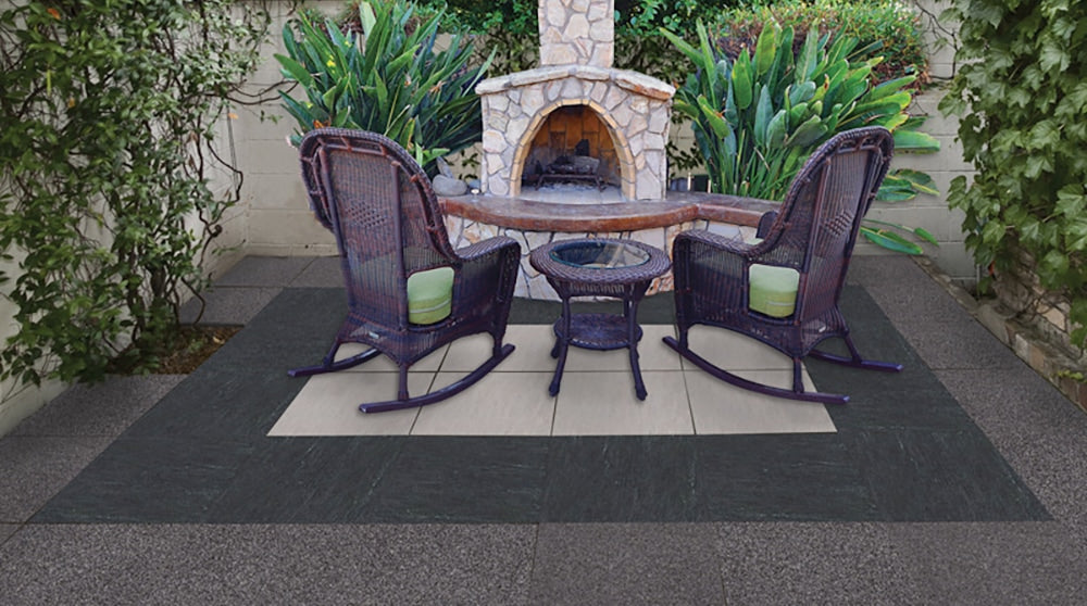 Unglazed Grey Concrete Exterior 24x24 Porcelain Paver