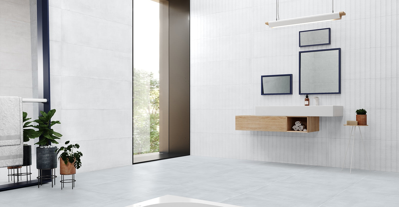 Valencia White Matte 30x30 Porcelain Tile