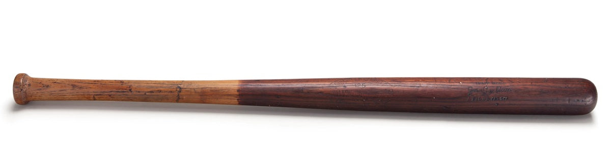 Joe Jackson’s “Black Betsy” Bat