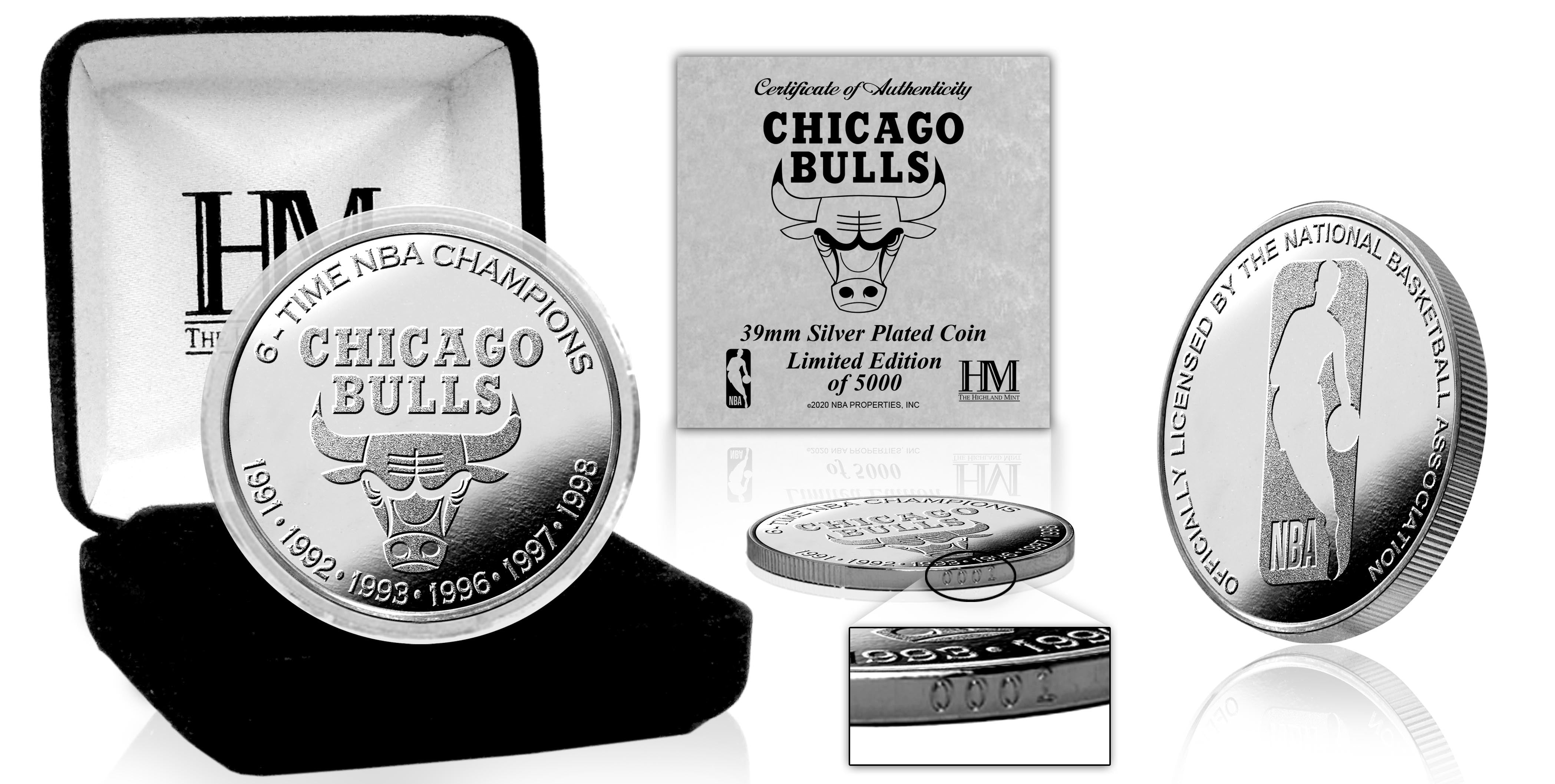 Chicago Bulls 6-Time NBA Champions Official NBA Premium Felt Collector –  Sports Poster Warehouse