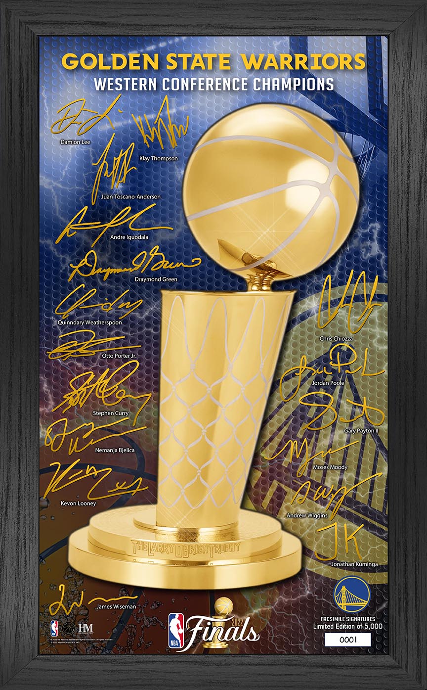 Golden State Warriors 2022 NBA Finals Champions Signature Trophy