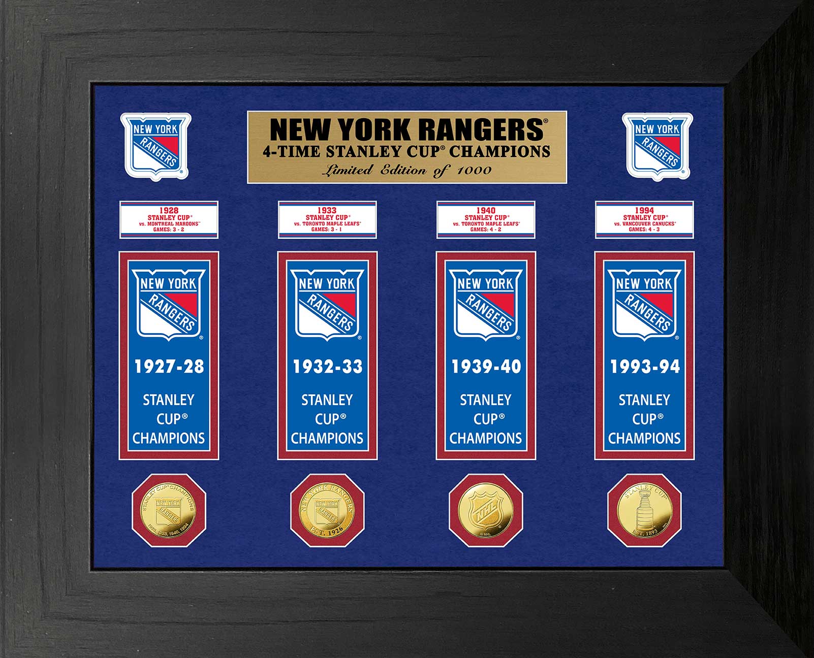New York Islanders Stanley Cup Dynasty Banner 24×36 – GPS Sports