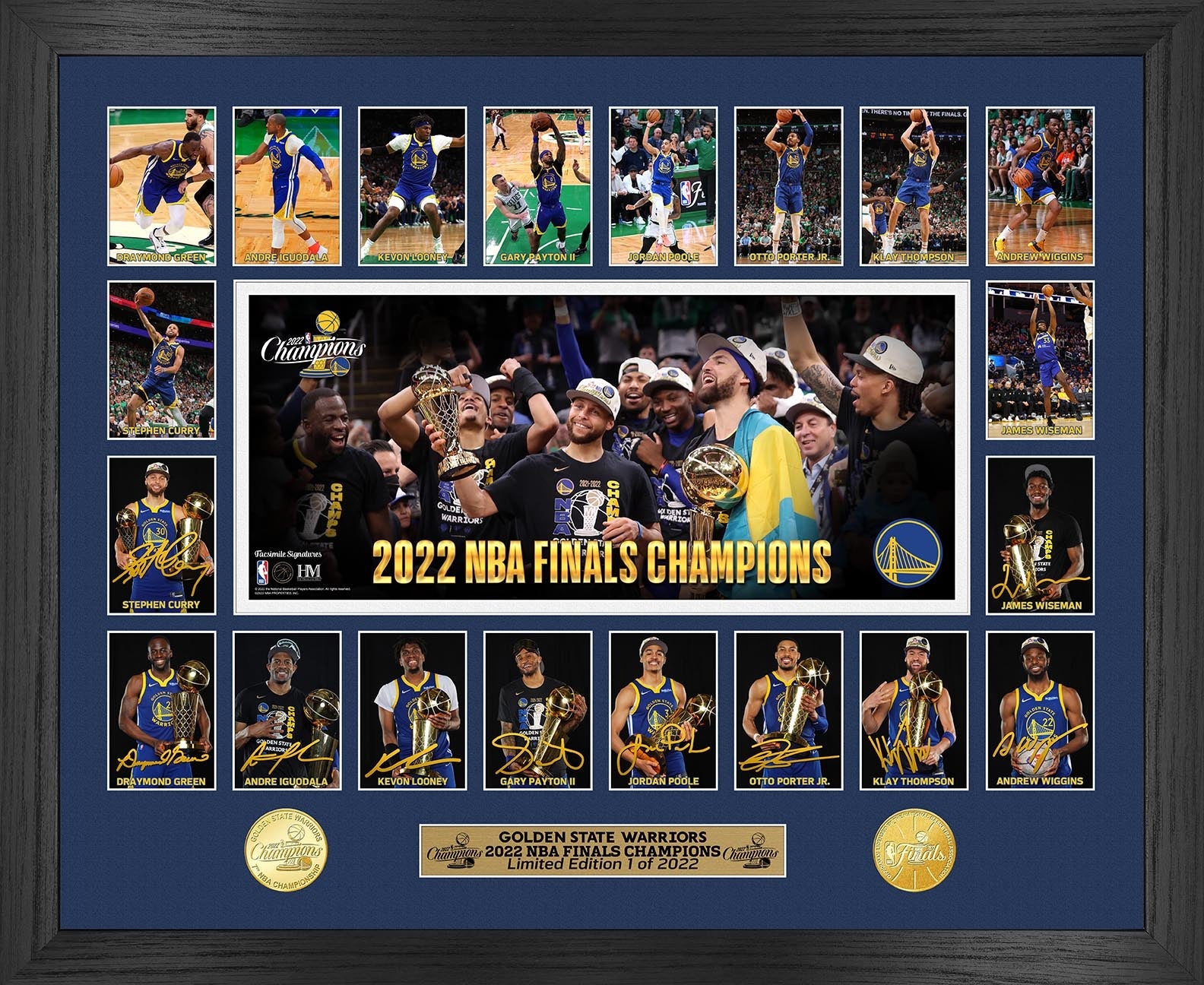 The Emblem Source Golden State Warriors 2022 NBA Finals Champions Bold  Trophy FanPatch