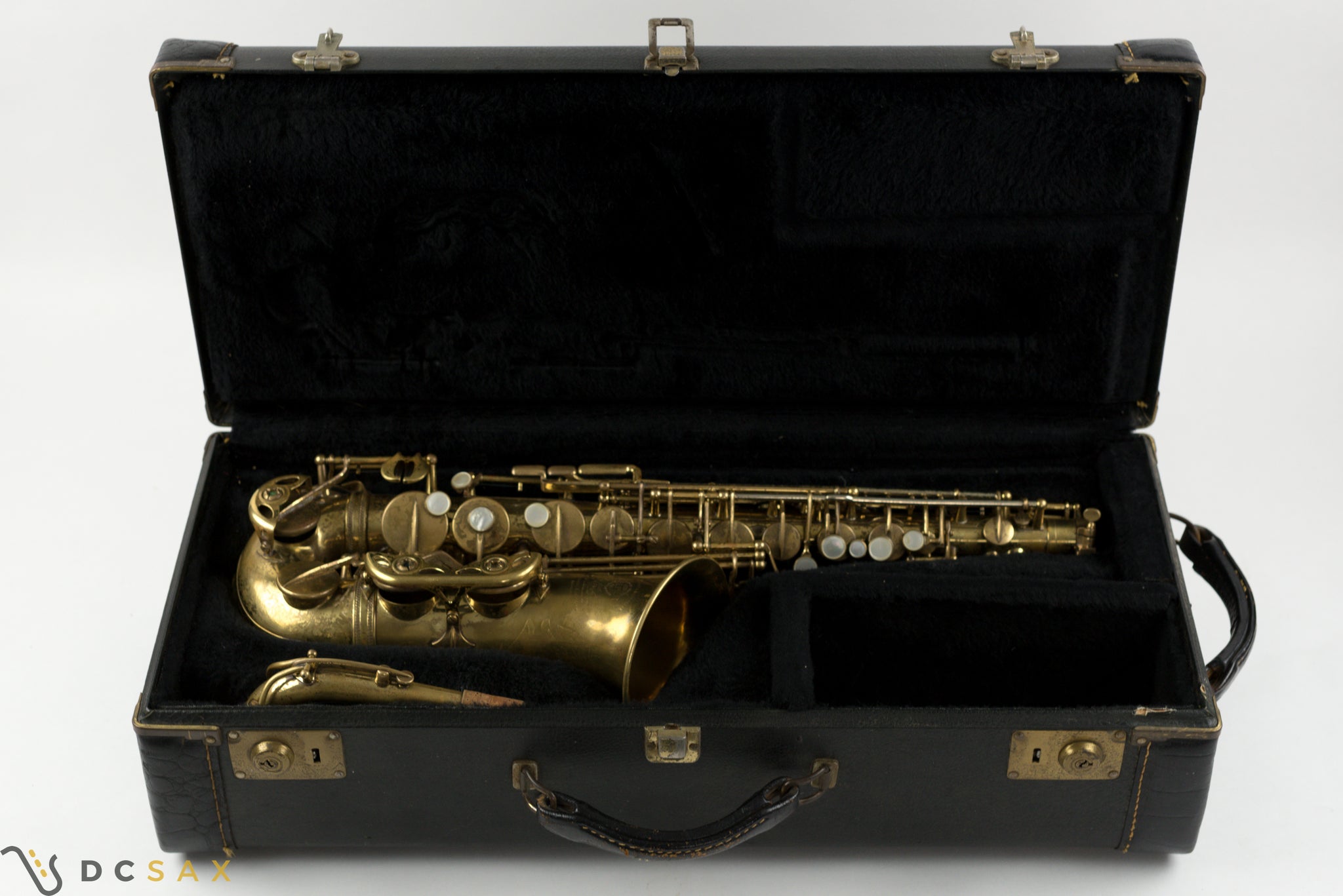 1950 41,xxx Selmer Super Balanced Action Alto Saxophone ...