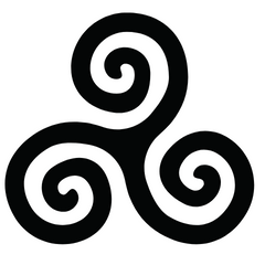 celtic triskelion symbol