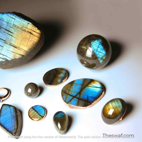 labradorite shapes and forms