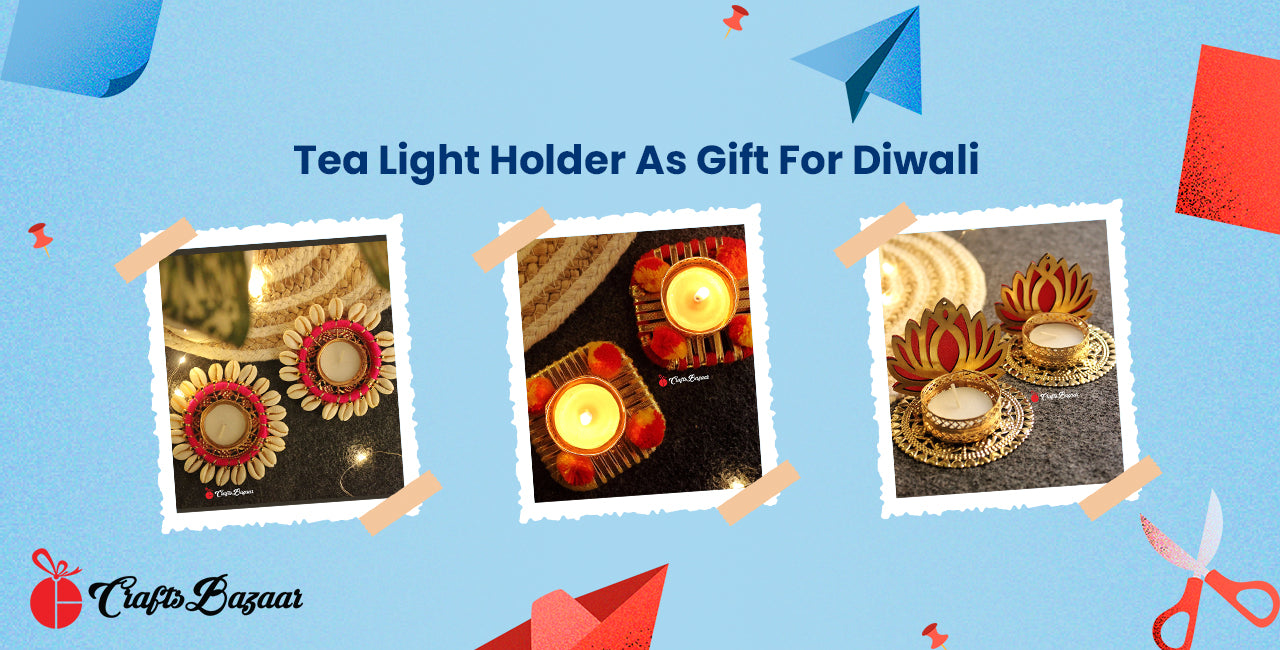 Tea Light Holder As Gift For Diwali