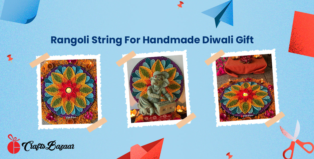 Rangoli String For Handmade Diwali Gift