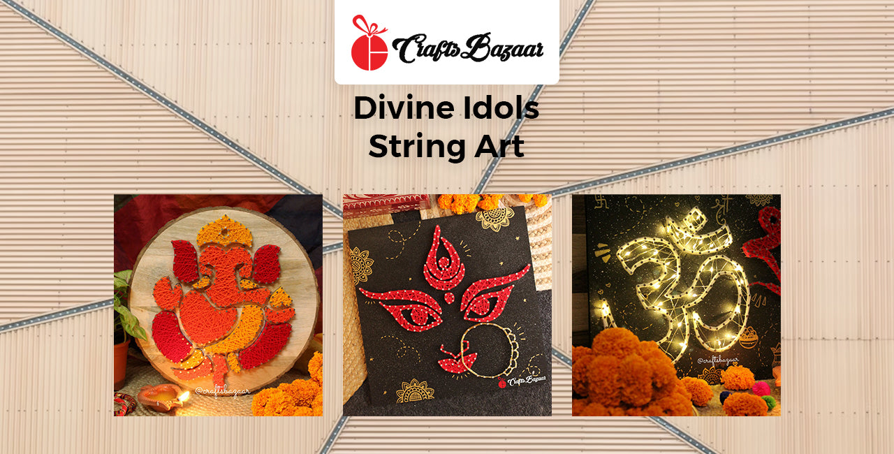 Divine Idols String Art: