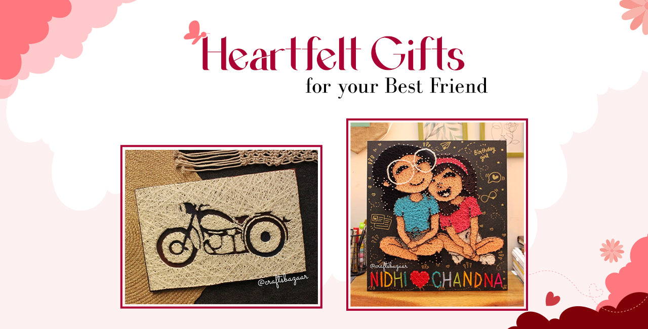 Heartfelt String Art Gifts for your Best Friend