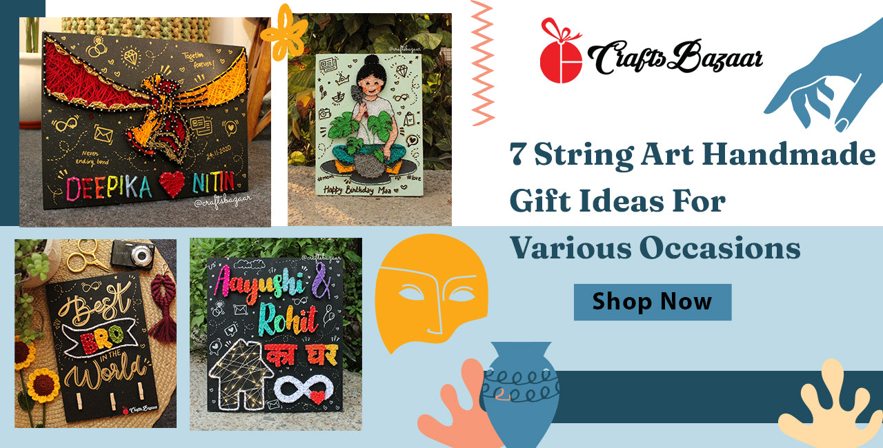7 String Art Handmade Gift Ideas For Various Occasions