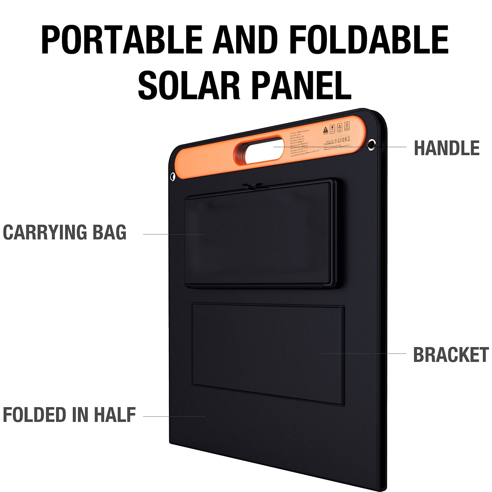 Jackery Flexible & Portable SolarSaga 100W