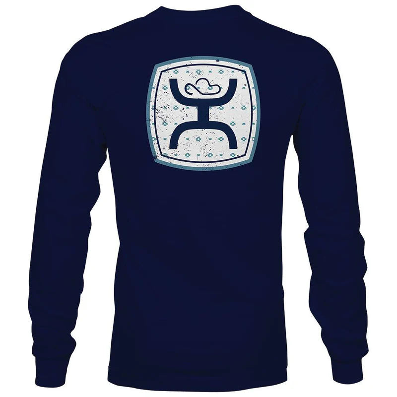 HT1557NV -  HOOEY MEN'S  "ZENITH" NAVY LONG SLEEVE T-SHIRT