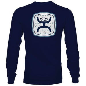 HT1557NV -  HOOEY MEN'S  "ZENITH" NAVY LONG SLEEVE T-SHIRT - D & D Outfitters