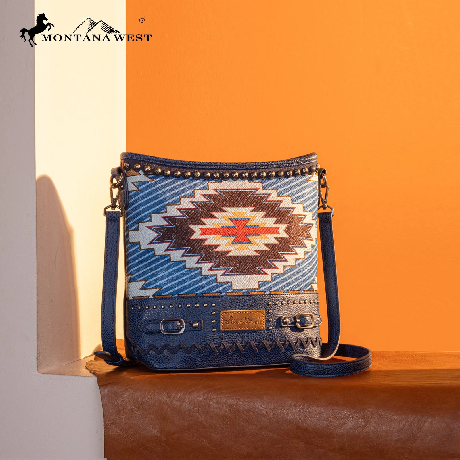 MW1316G-9181JN - Montana West Aztec Collection Concealed Carry Crossbody