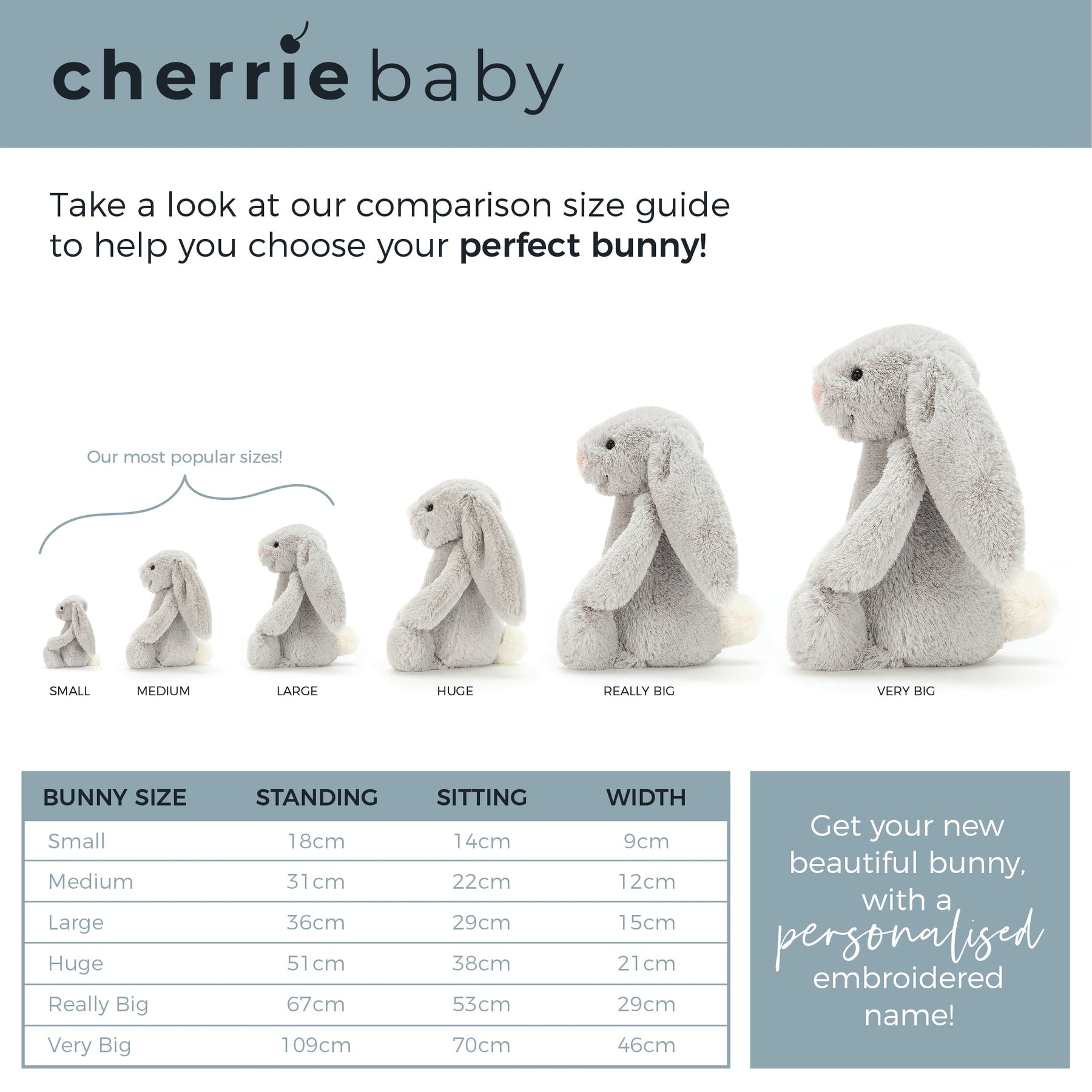 Jellycat Bashful Beige Bunny Huge – Cherrie Baby Boutique