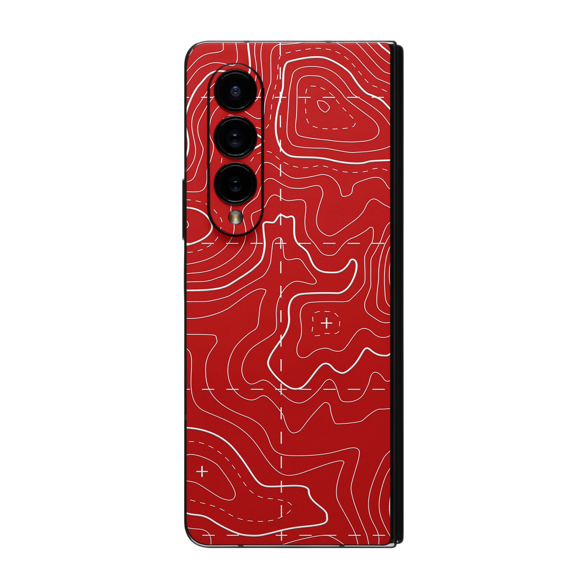 ★DESIGN SKIN★ Galaxy Z Fold 4 Premium Embroidered Beast Ca Award-Winning Galaxy Z FOLD 4 Skins, Wraps & Covers