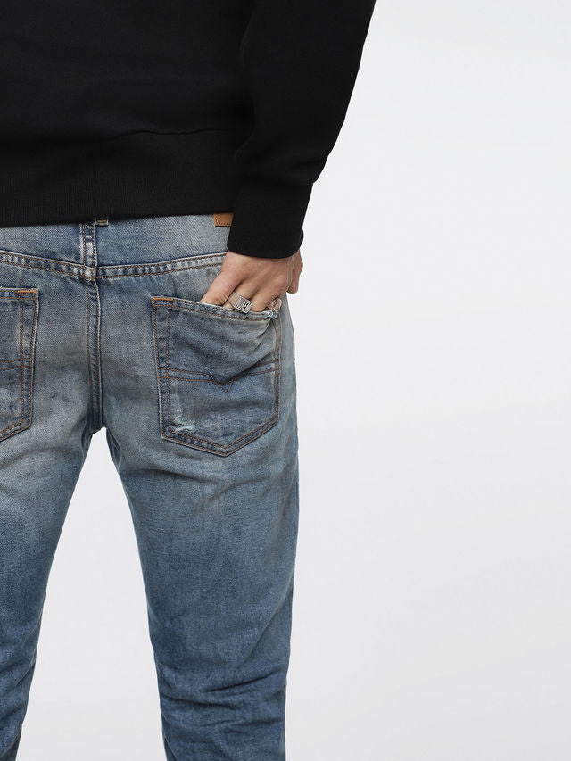 diesel buster tapered jeans