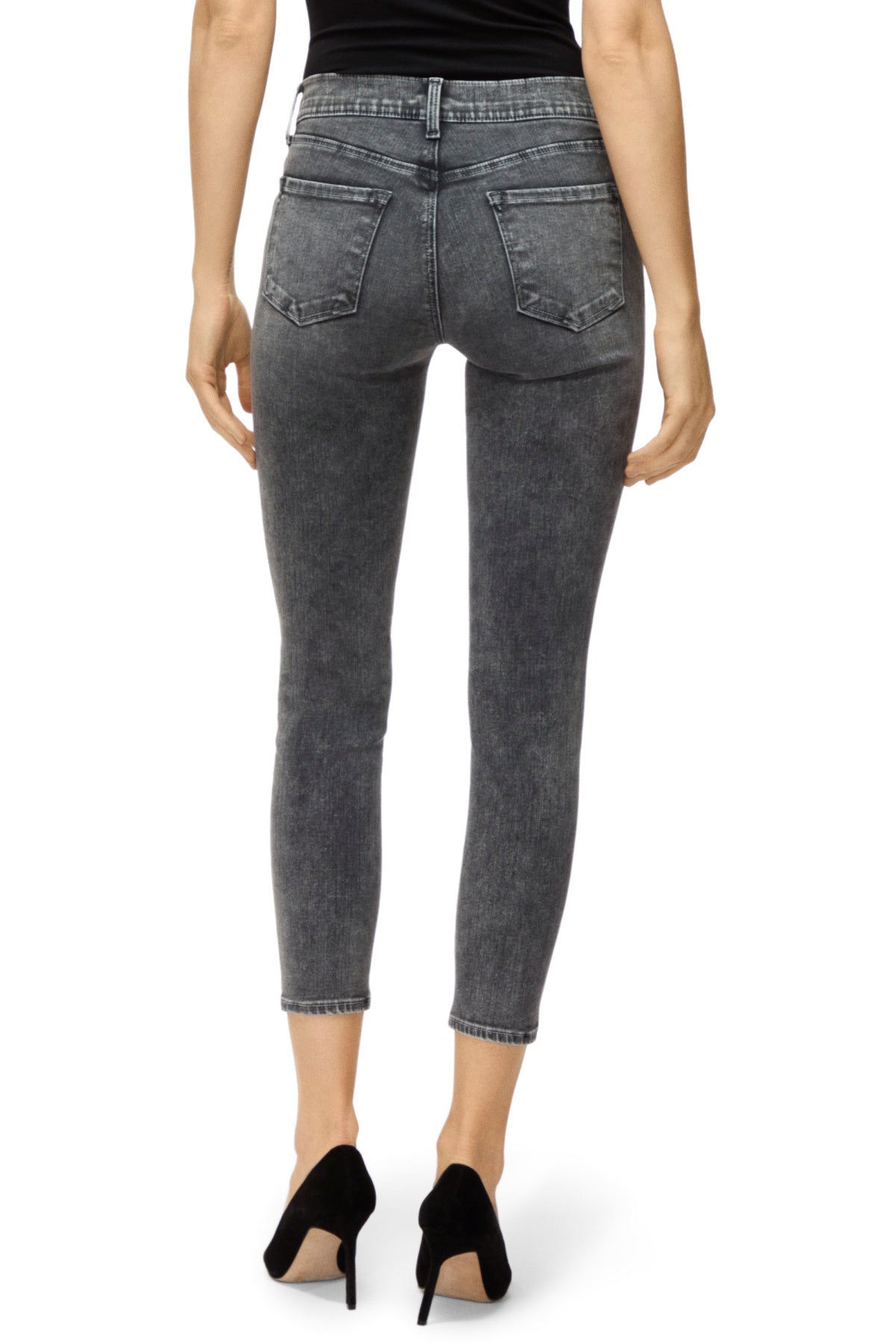 j brand mid rise crop skinny