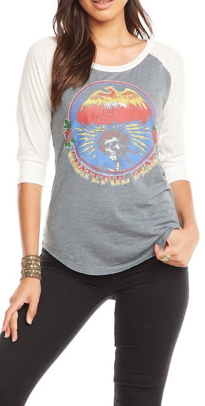 grateful dead baseball tee