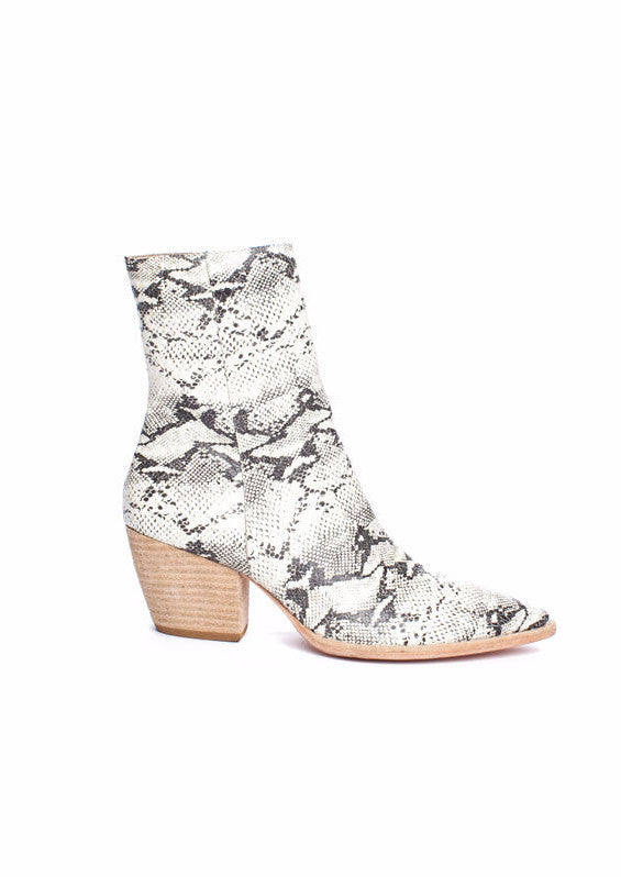 white python matisse caty bootie