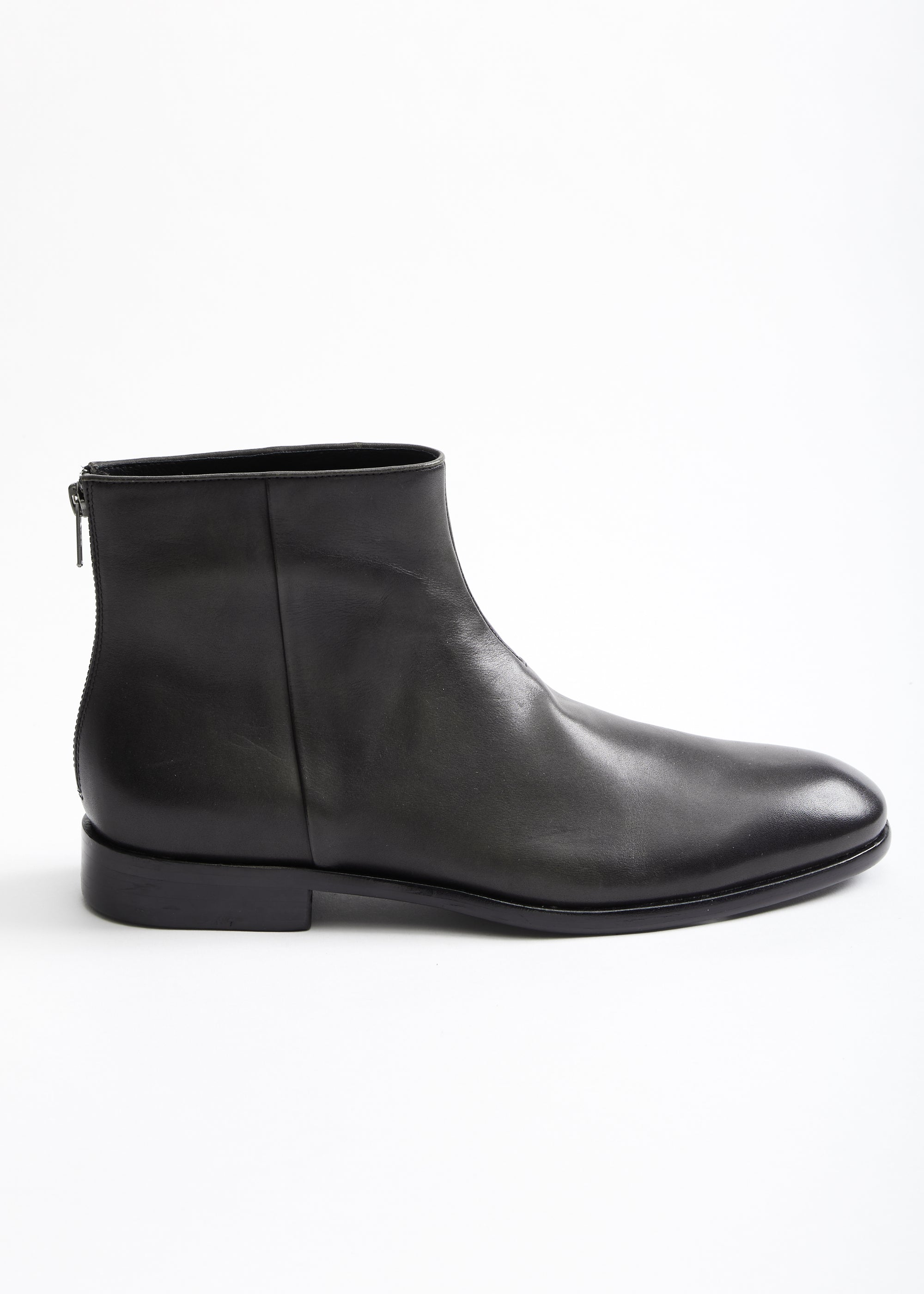 nyc back zip boot