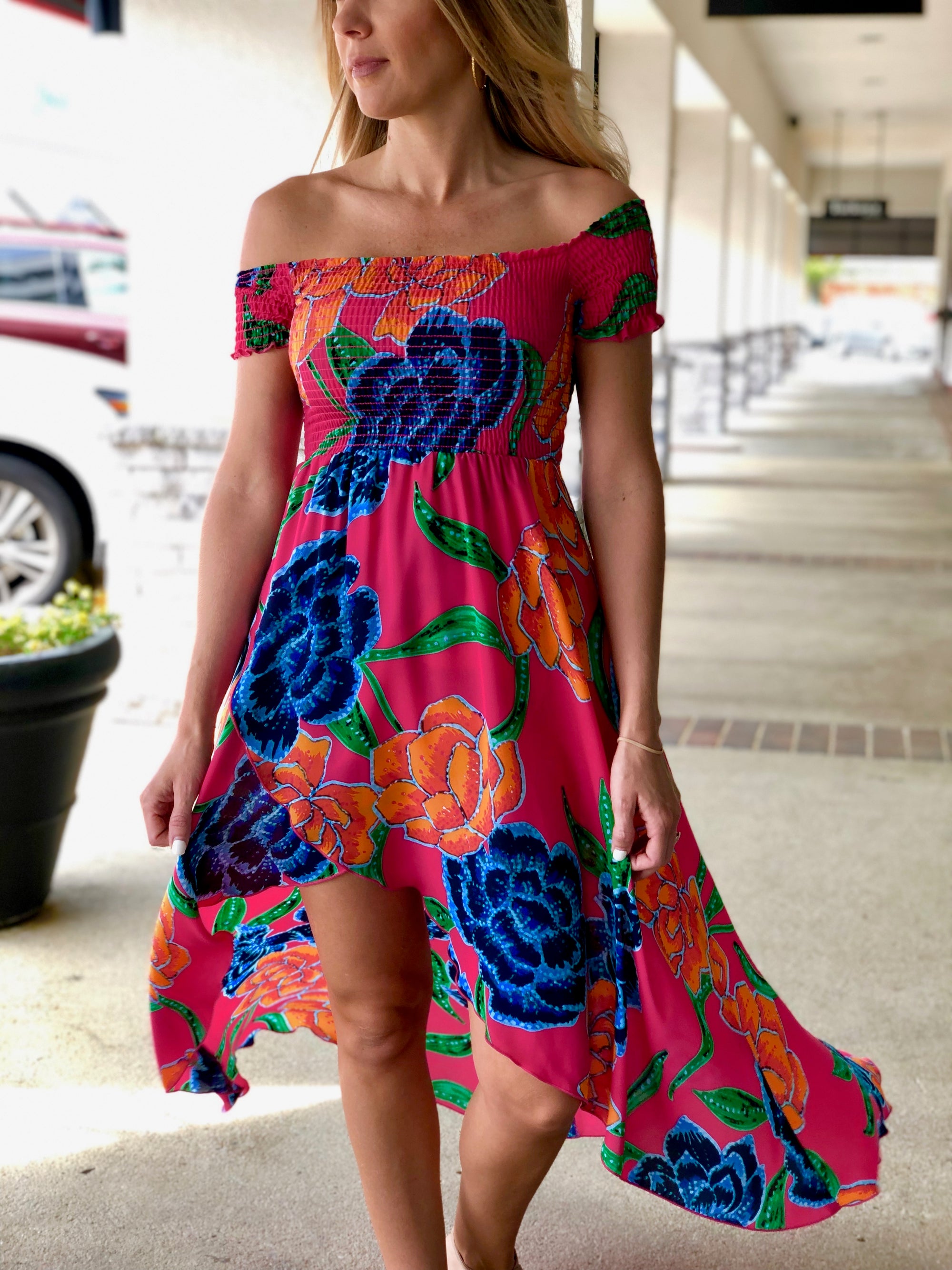 show me your mumu floral willa maxi