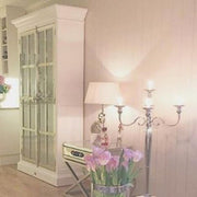Manhattan Lux Cabinet 120 cm (Hvit og Stål) - Skap -    Classic Living - Lekre møbler og dekor
