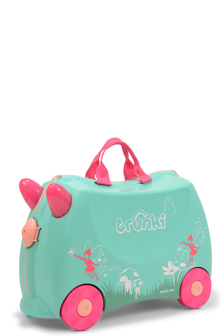 Trunki Flora the Fairy Kids Suitcase Aqua