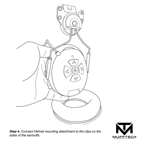 Installing Helmet clips