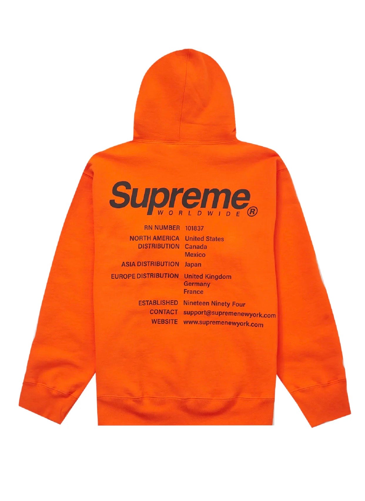 Supreme Inside Out Box Logo Hooded Sweatshirt – WRLDWIDEFITS