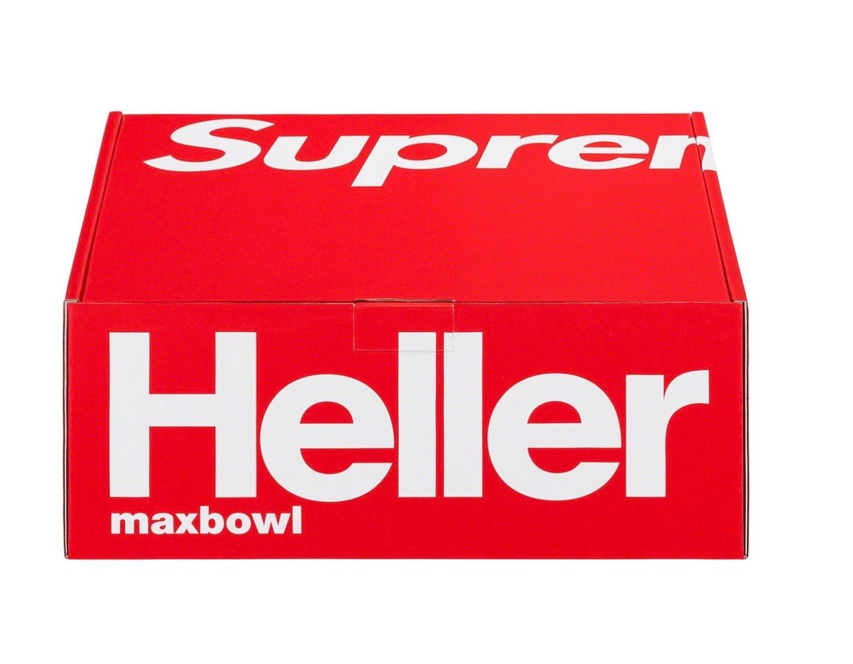 新品本物 赤 シュプリーム 皿 supreme 新品の Heller ボール Bowls Set