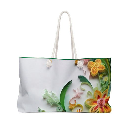 Weekender Bag, Giraffe Flower Weekender Bag, Oversized Weekender Bag, –  Hailtothesnail