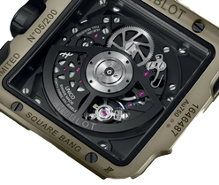 Hublot Square Bang Chronograph 18K Magic gold Men's Watch