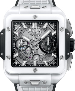 Hublot Big Bang Unico Chronograph White Ceramic Man's Watch