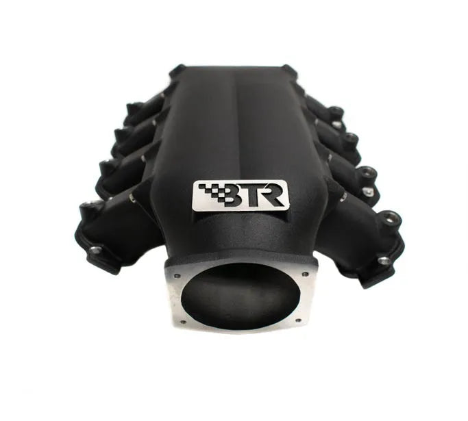 BTR TRINITY INTAKE MANIFOLD - GEN V LT4 WITH INJECTOR HOLES - BLACK - TRA-LT4-BLK