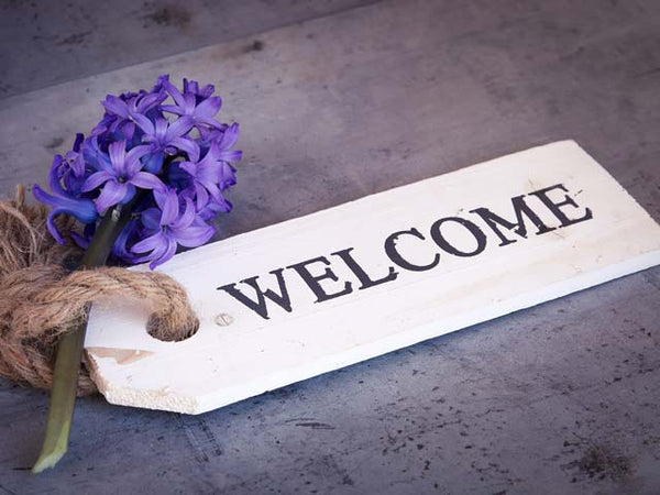 Welcome sign by Pezibear