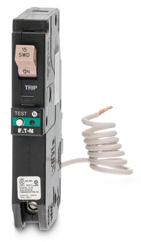Eaton CHFN115AF 1 Pole Arc Fault Circuit Breaker