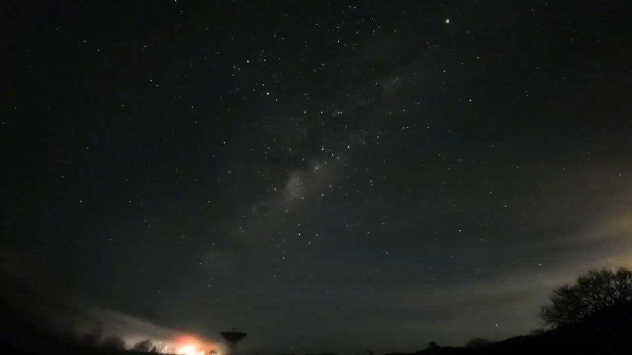 Starry Sky by Action camera