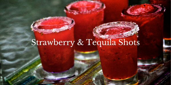 Strawberry Tequila Shots