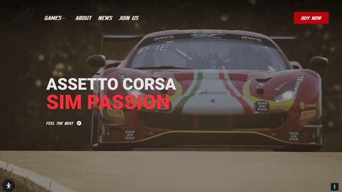Asseto Corsa Homepage image
