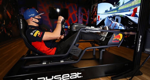Max Verstappen In Playseat F1 Racing Chair
