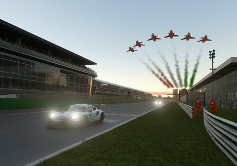 GT7 sim racing monza porsche