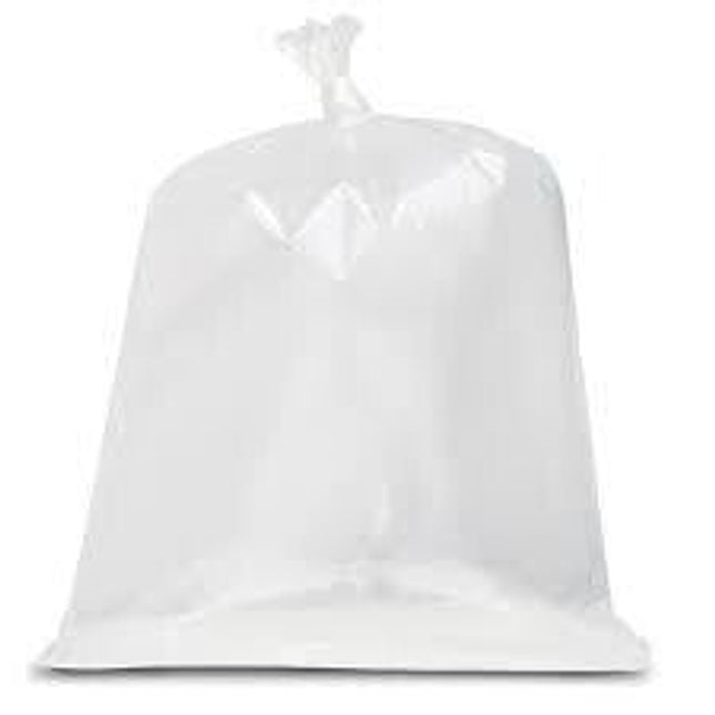 26 x 36 Clear Garbage Bags, Regular