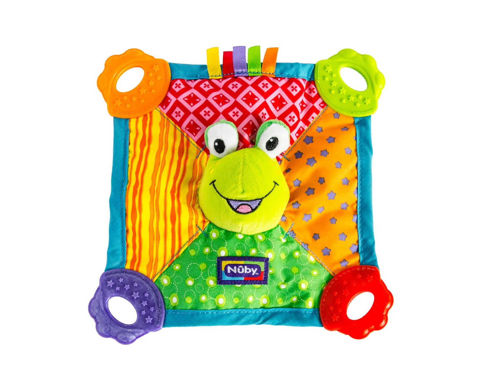 Nuby Baby Frog Teething Blanket The Little Baby Shop