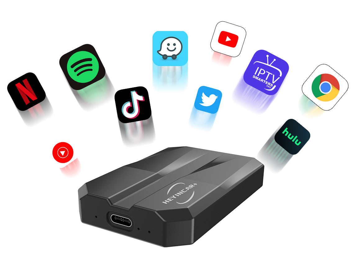 Dongle USB CARPLAY sans fil android auto filaire