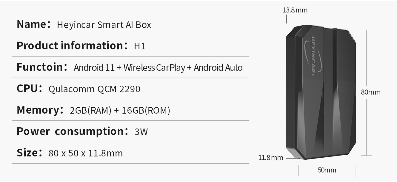 Heyincar® - Convert Your Wired Carplay/Android Auto to Wireless – Heyincar  Store
