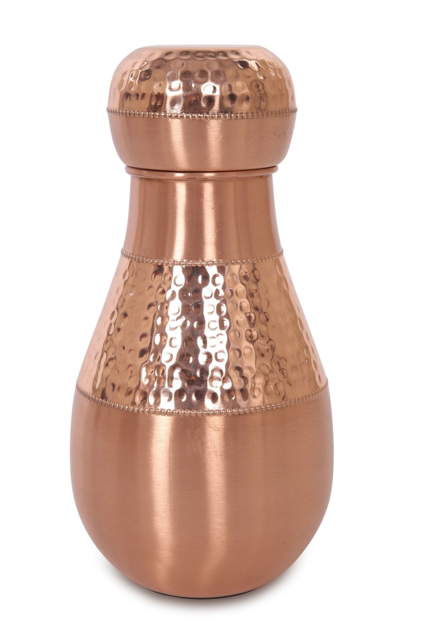 Copper Lotus Jar / Bottle